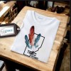 Unisex Oversize Şehir Baskili T-shirt